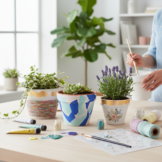 Blumentopf selbst gestalten: Kreative Ideen & Anleitung