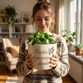 Persönliches Geschenk für Aquarianer – Gravur: Bester Aquarianer, danke — lifestyle