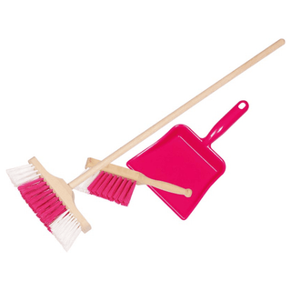 Kinderkehrschaufel rosa