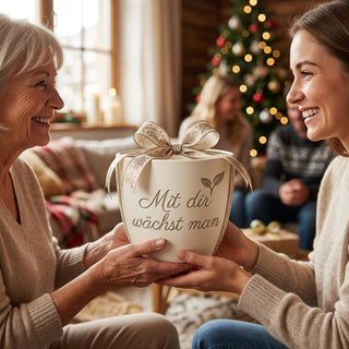 Personalisierter Blumentopf mit Gravur — Geschenk für Ausbilderin Abschied — geschenk_uebergabe