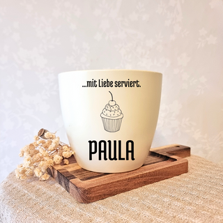 besonderes Geschenk - Kombitopf mit Gravur - Zutaten fürs Herz