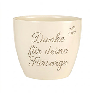 Geschenk für den Hausarzt – Gravur: Danke für deine Fürsorge — Detailansicht der Lasergravur