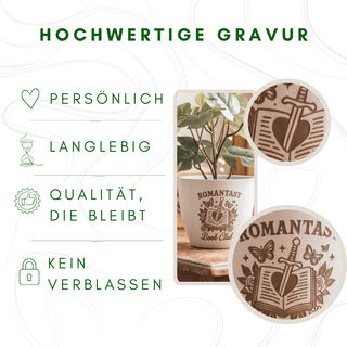 Romantasy Bookie-Topf – Für Book Lover & magische Momente