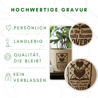 Book Lover Tropes: Enemies to Lovers Topf