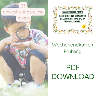 Wochenendkarten Frühling - PDF Download