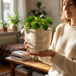 Personalisierter Blumentopf mit Gravur — Geschenk Astronomin Sternenliebe — lifestyle