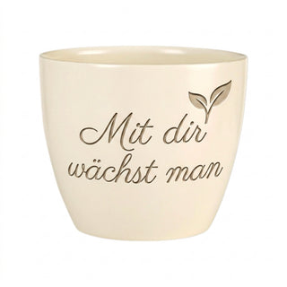 Personalisierter Blumentopf mit Gravur — Geschenk für Ausbilderin Abschied — topf_gravur