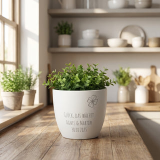 Mein Blumentopf-Designer - Geschenk - Blumentopf graviert