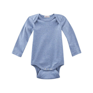 für zarte Babyhaut - Langarmbody Herby von Living Crafts