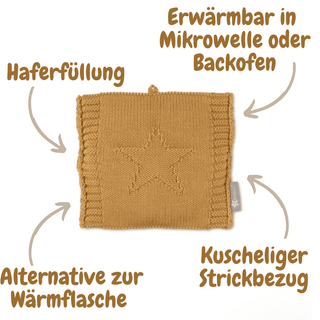 haferfüllung wärmekissen